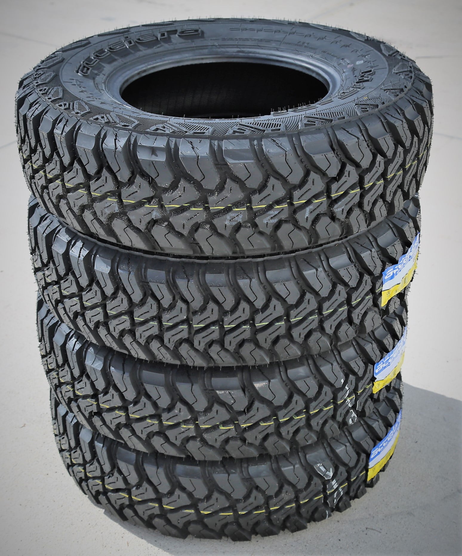 Accelera M/T-01 Mud Terrain Tire Set - 235/75R15, All-Season, Load Range C, 6 Ply, for SUVs & Light Trucks