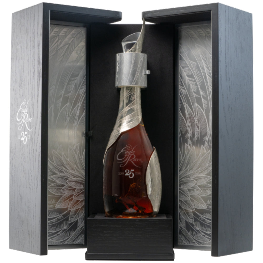 Buffalo Trace Eagle Rare 25 Year Old Bourbon, 101 Proof, Aged in American Oak, Crystal Decanter