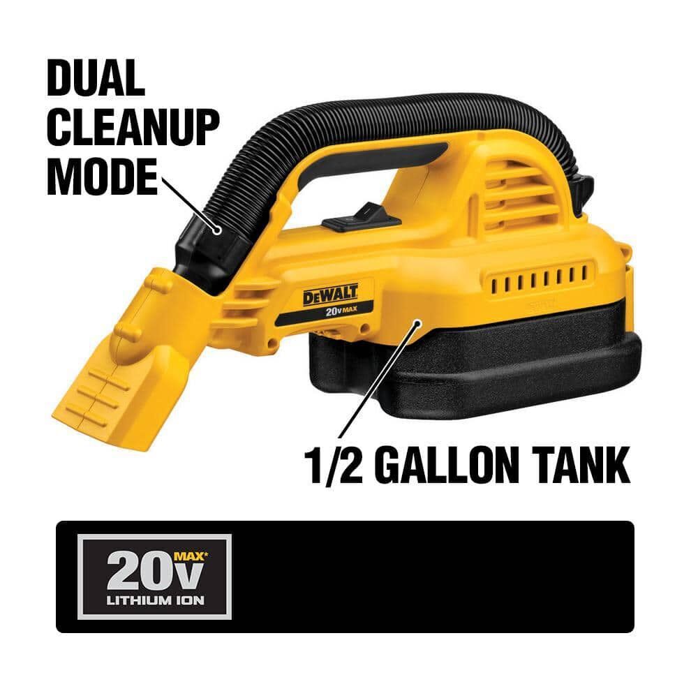 DEWALT 20V MAX 10-Tool Combo Kit with Batteries & Charger - Drill, Impact Driver, Blower, Flashlight, Speaker, Grinder, Saw, Vacuum