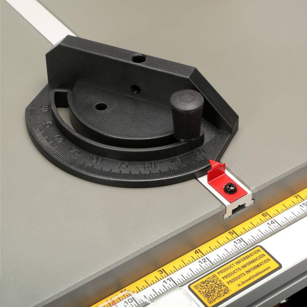 DEWALT DWE7491RS 10" Jobsite Table Saw with Rolling Stand, 15 Amp Motor, 32-1/2" Rip Capacity
