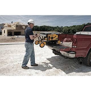 DEWALT DWE7491RS 10" Jobsite Table Saw with Rolling Stand, 15 Amp Motor, 32-1/2" Rip Capacity