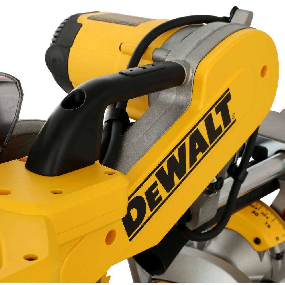 DEWALT DWS779 12" Double Bevel Sliding Compound Miter Saw, 15 Amp, 3800 RPM, Efficient Dust Collection
