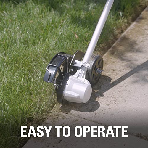 Greenworks 40V Brushless Edger 8", 4.0Ah Battery & Charger Included, Lightweight & Quiet