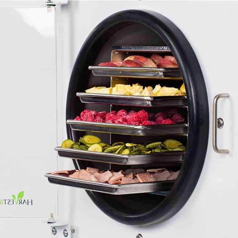 Harvest Right Medium Freeze Dryer, Stainless Steel, 6L Capacity, -46°F, Includes Mylar Starter Kit