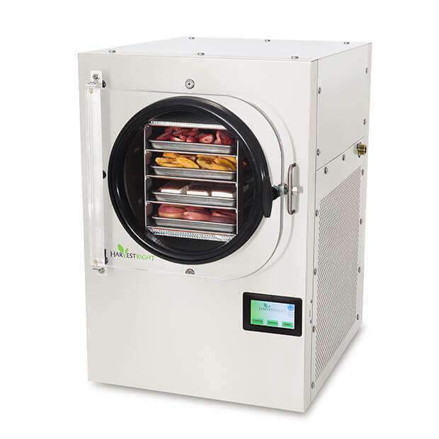 Harvest Right Medium Freeze Dryer, Stainless Steel, 6L Capacity, -46°F, Includes Mylar Starter Kit