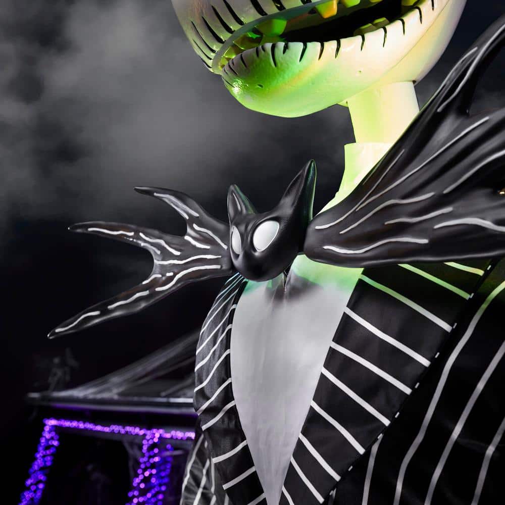 Home Accents 13 ft. Animated LED Jack Skellington Halloween Decoration