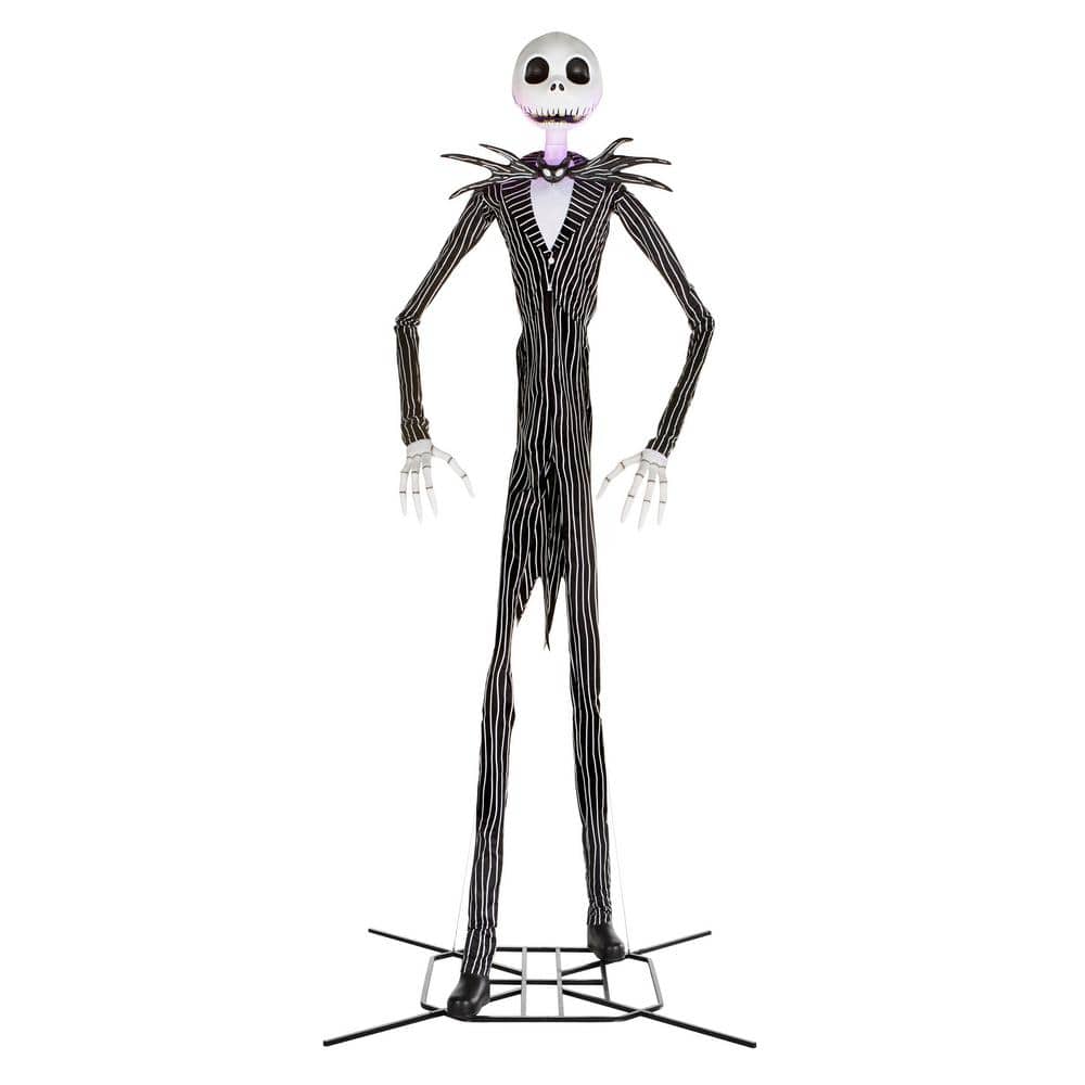 Home Accents 13 ft. Animated LED Jack Skellington Halloween Decoration