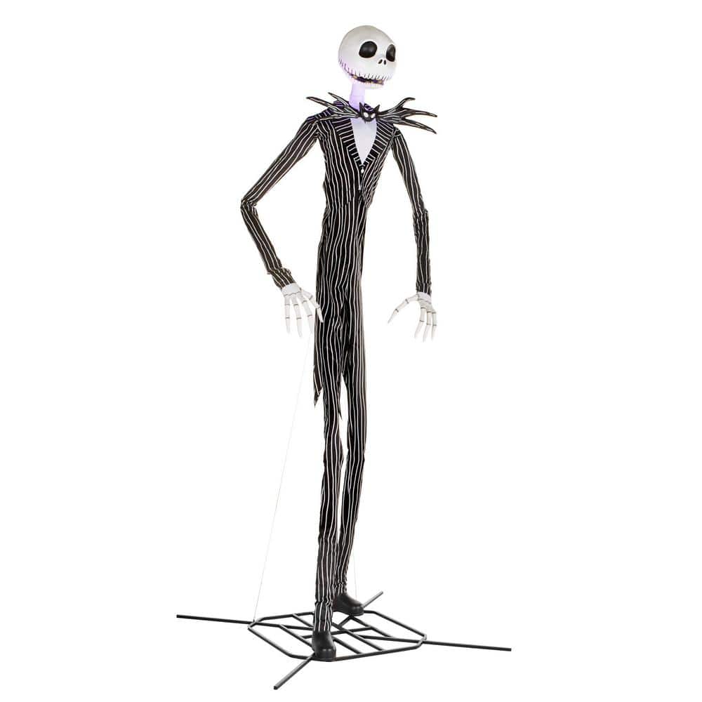 Home Accents 13 ft. Animated LED Jack Skellington Halloween Decoration