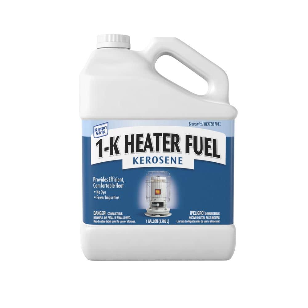 Klean-Strip 1-K Kerosene Heater Fuel, 1 Gal - Clean Burning, Long Wick Life