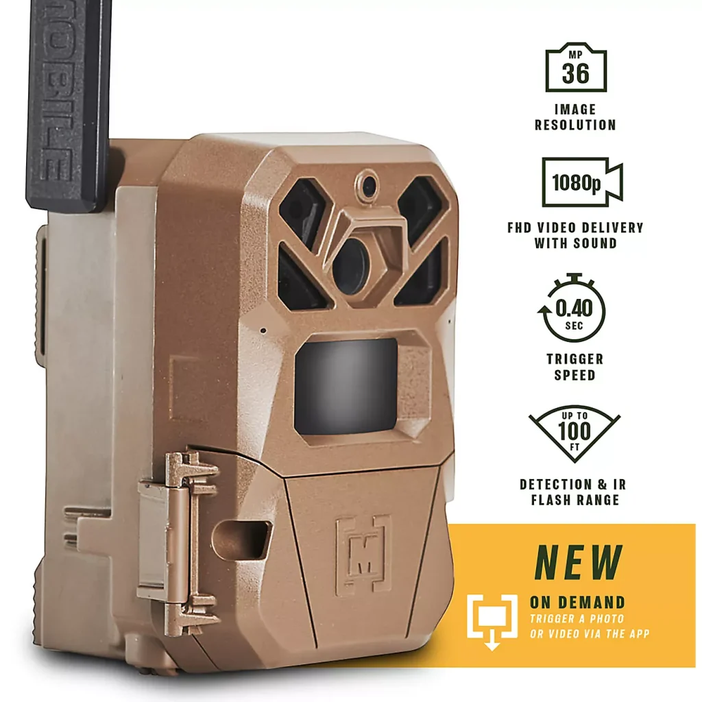 Moultrie Edge 2 Cellular Trail Camera 2-Pack, 36MP, 1080p, 100ft Range, Low-Glow, Built-In Memory