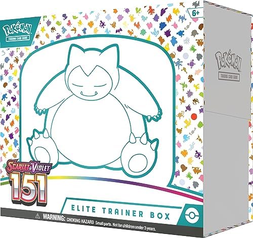 Pokémon TCG Scarlet & Violet 151 Elite Trainer Box - Booster Packs, Dice, Sleeves, Promo Card