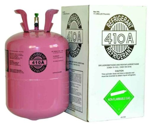 R410A 25lb Cylinder Refrigerant for HVAC Systems - Non-Toxic, Non-Flammable, A1 Safety