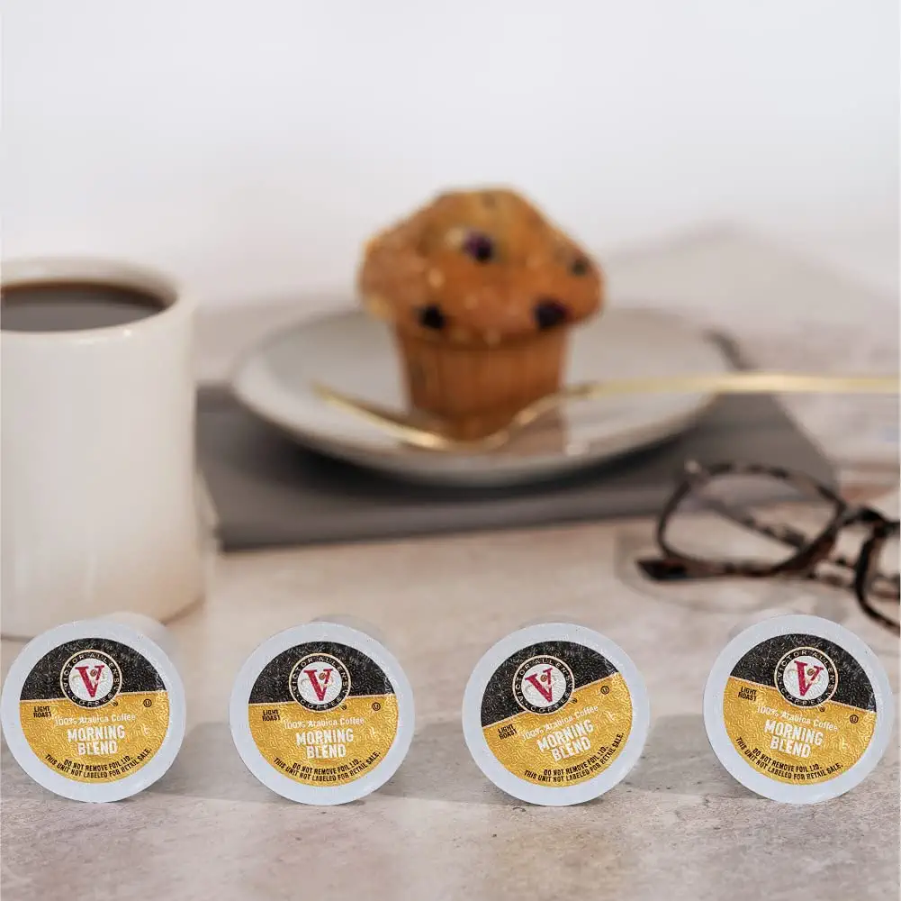 Victor Allen's Coffee Morning Blend Light Roast, 200 Pods, Keurig K-Cup Compatible