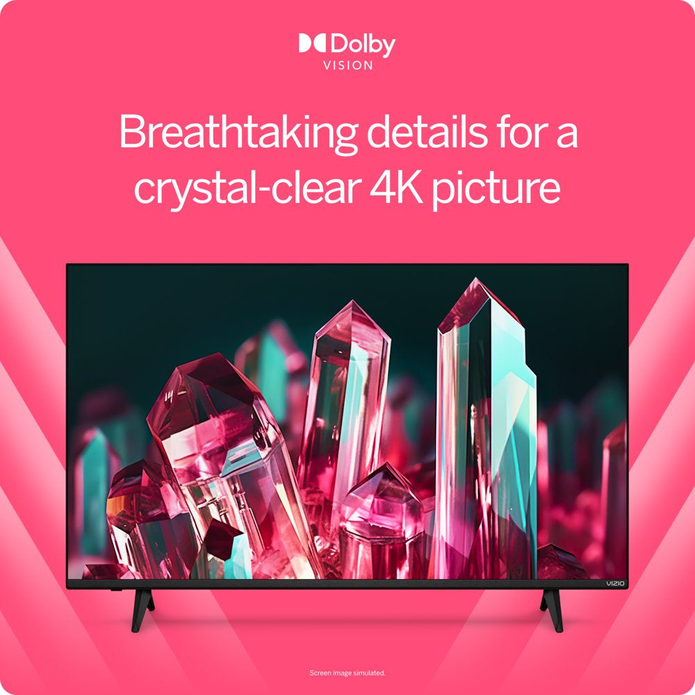 VIZIO 50" V-Series 4K UHD LED Smart TV with Dolby Vision, HDR10, Full Array Backlight, IQ Active Processor, V-Gaming Engine